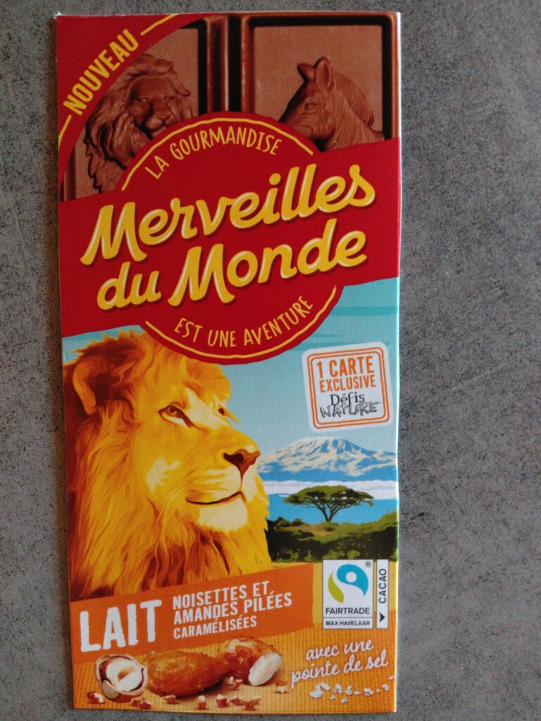 Dos de la carte