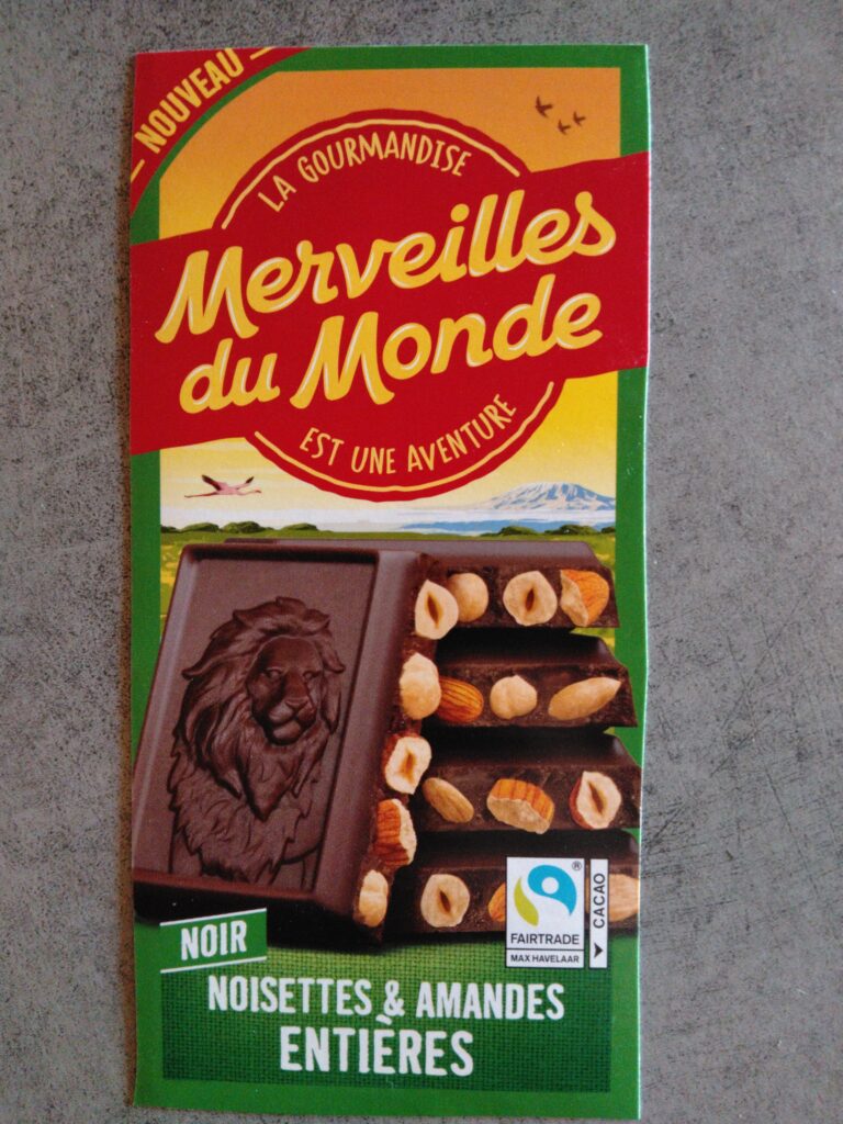 Dos de la carte