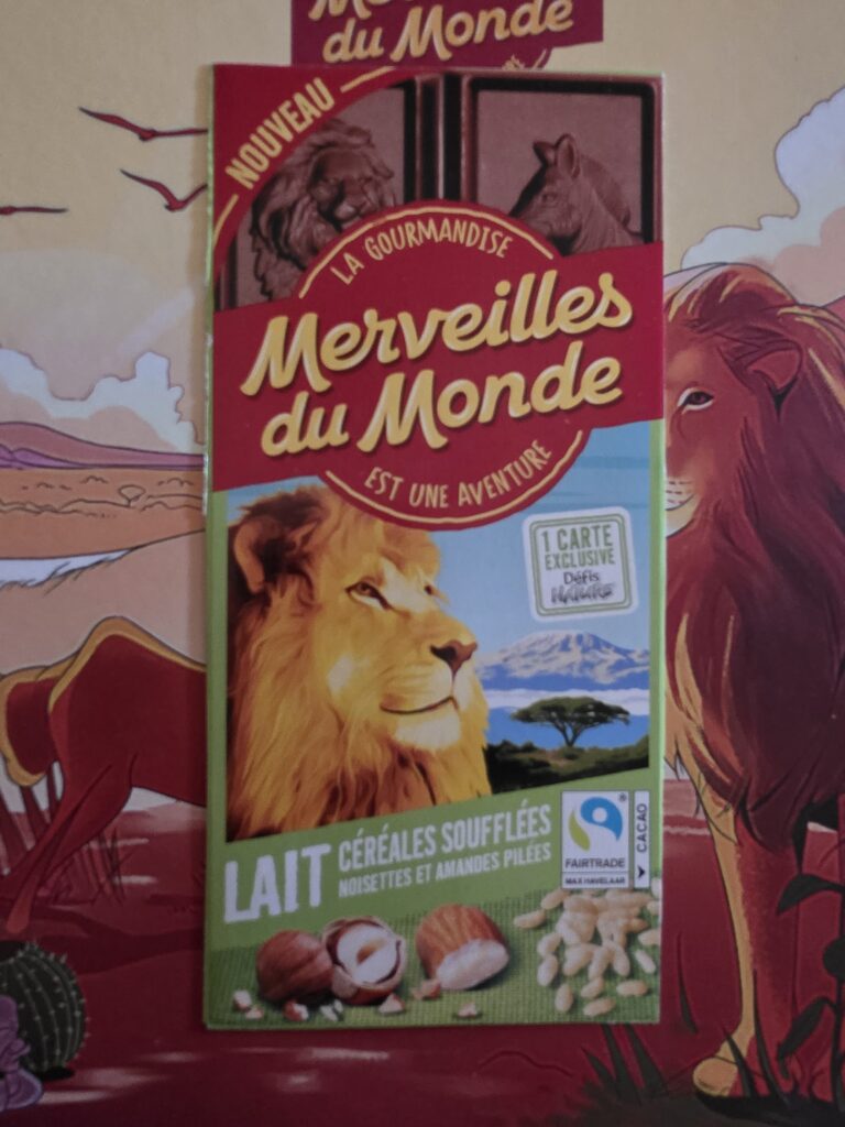 Dos de la carte