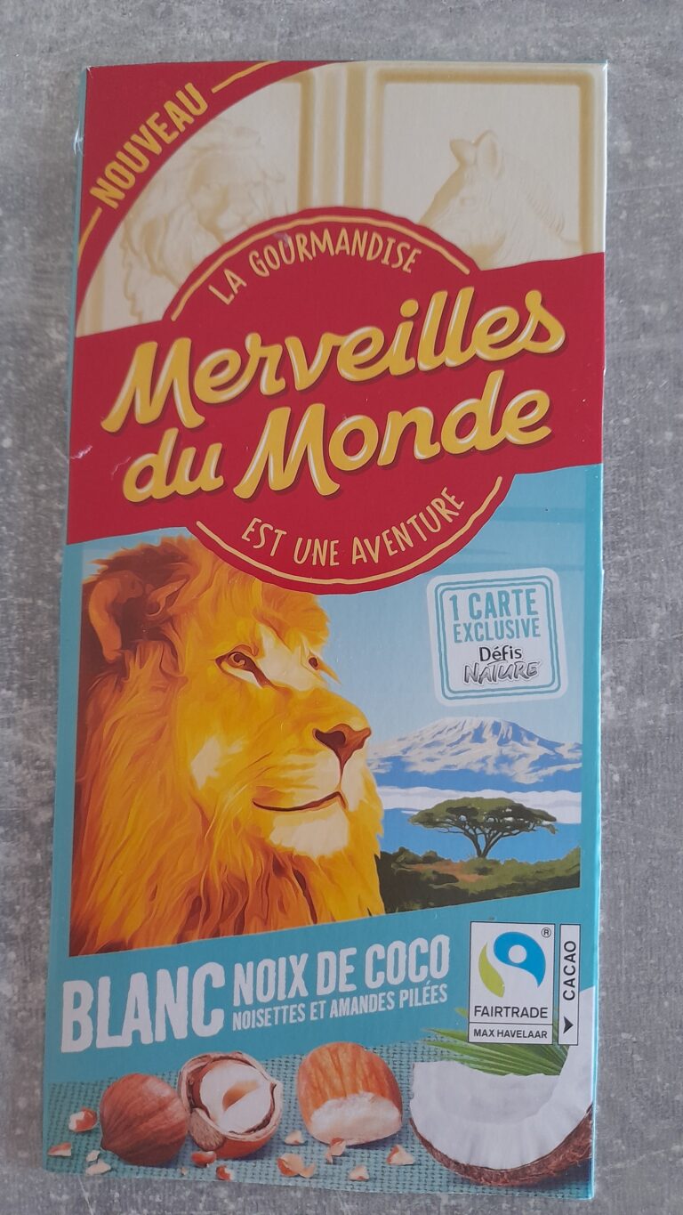 Dos de la carte