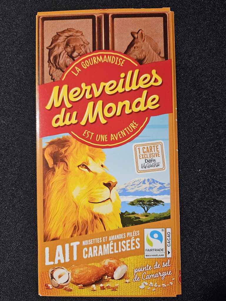 Dos de la carte