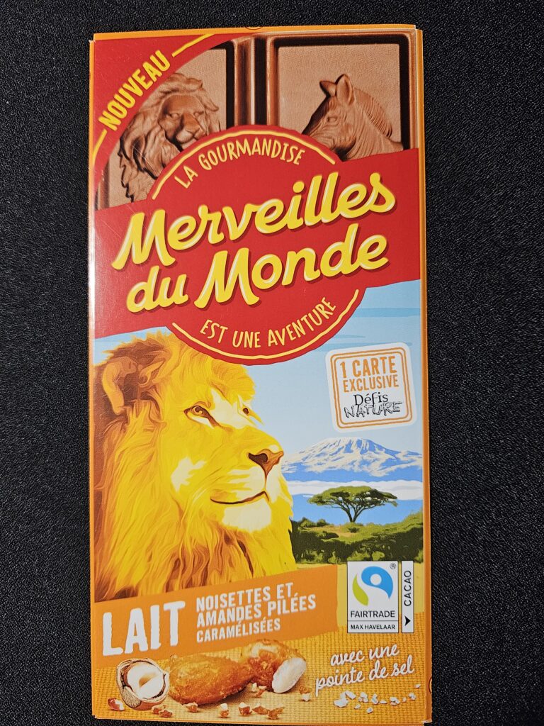 Dos de la carte