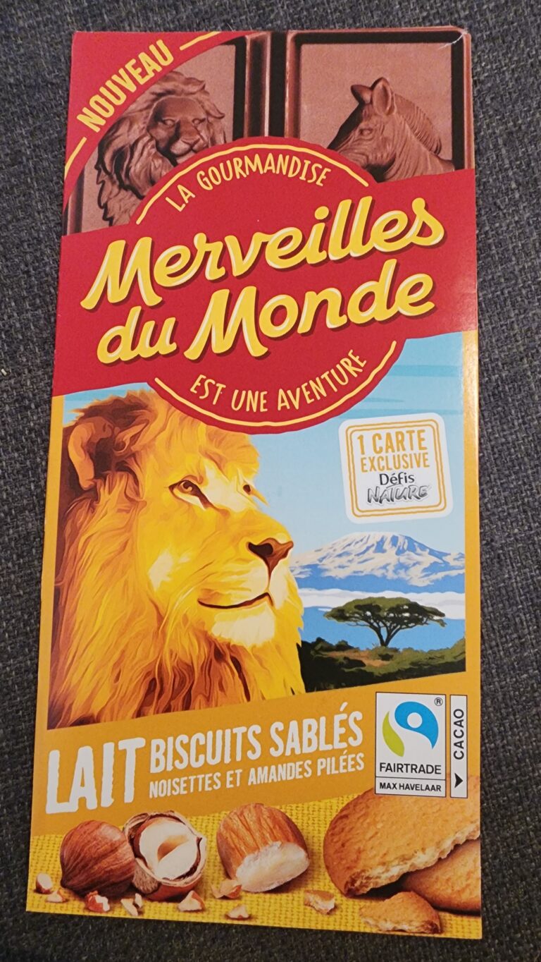Dos de la carte