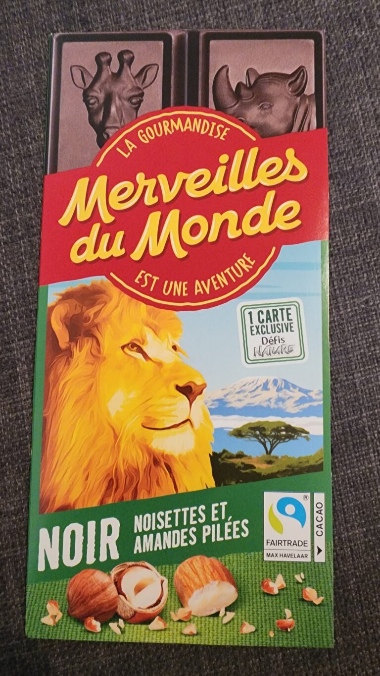 Dos de la carte