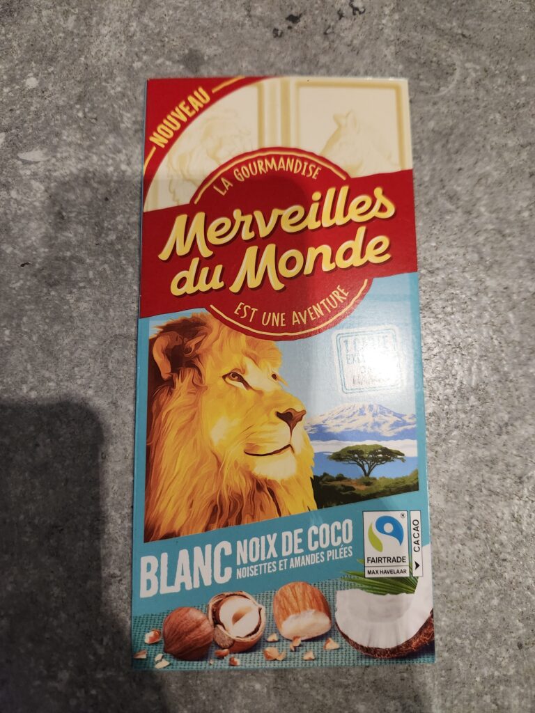 Dos de la carte