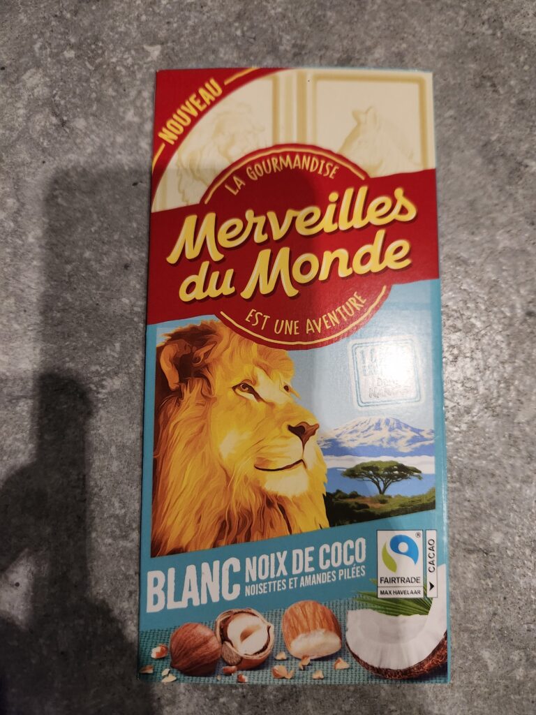 Dos de la carte