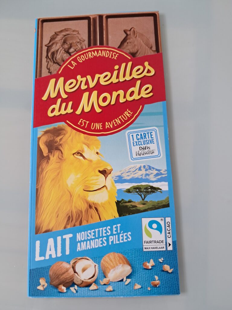 Dos de la carte