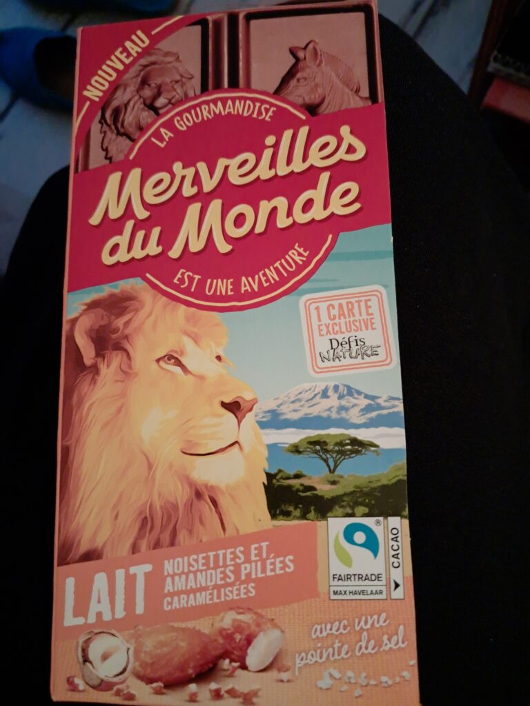 Dos de la carte