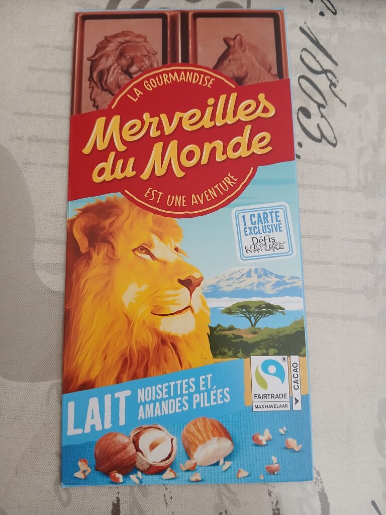 Dos de la carte