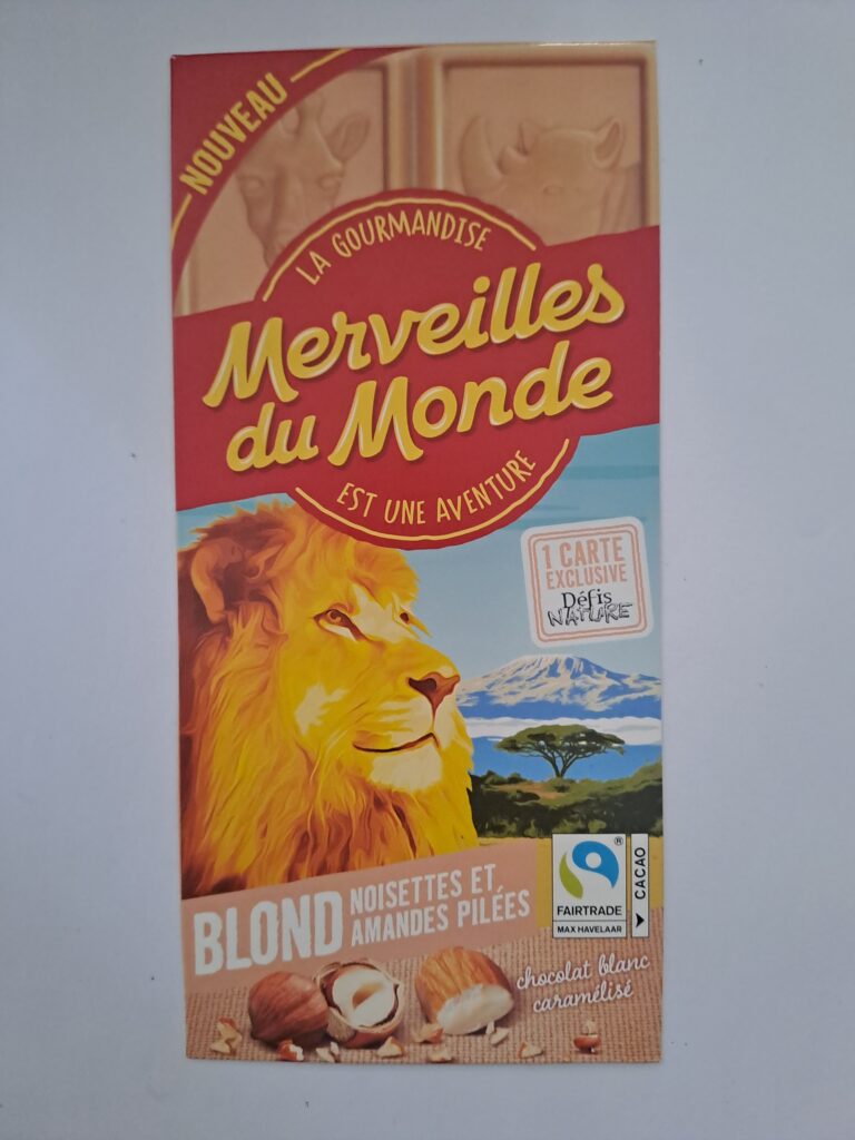Dos de la carte