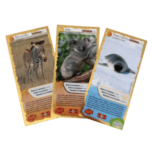 Lot de 3 cartes collector Défis Nature x Merveilles du Monde - série N°4