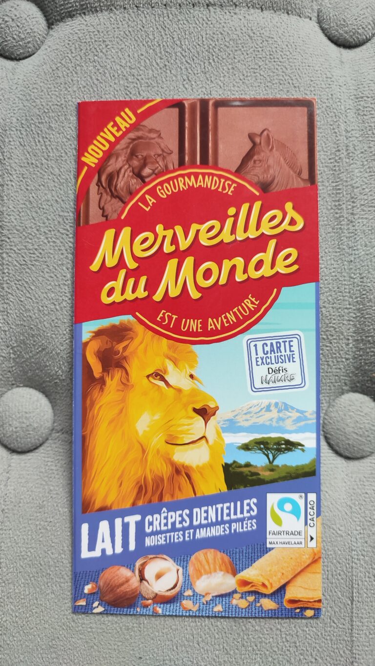 Dos de la carte