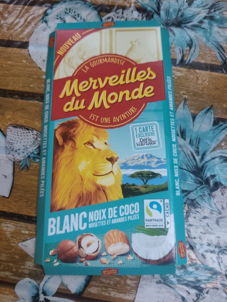 Dos de la carte