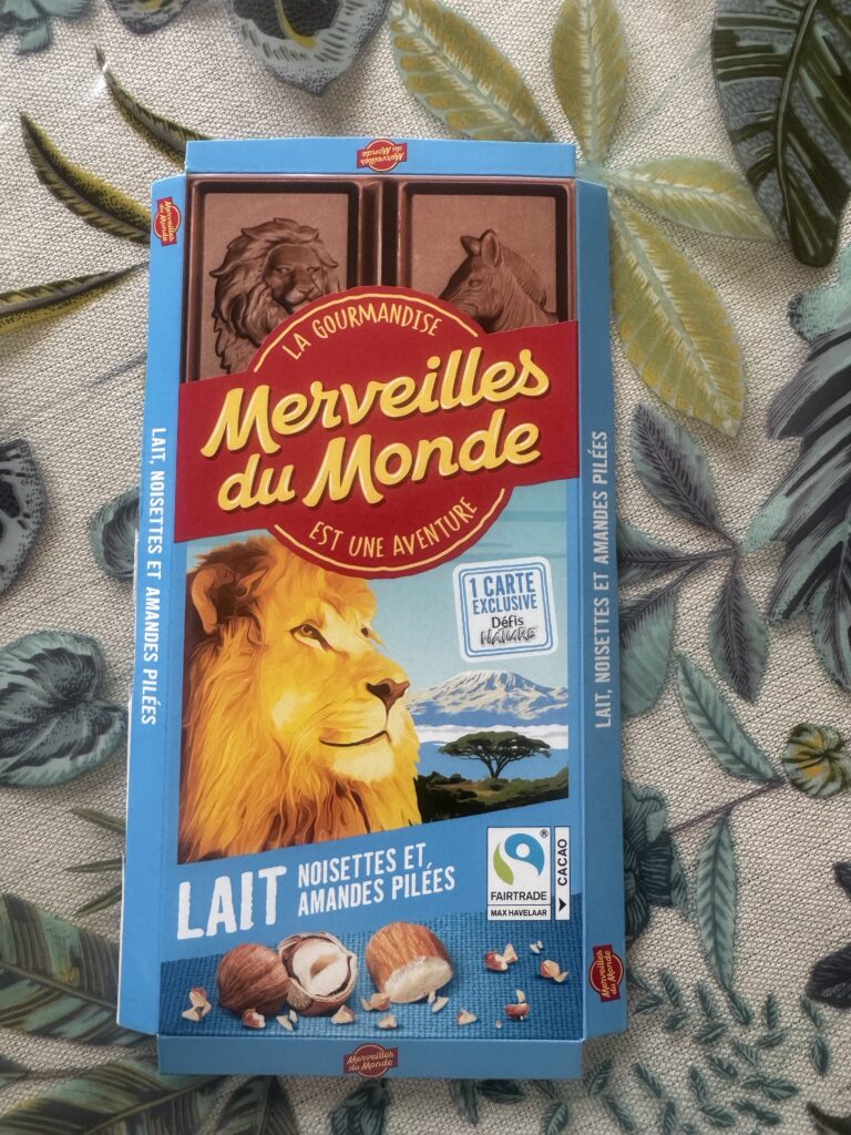 Dos de la carte