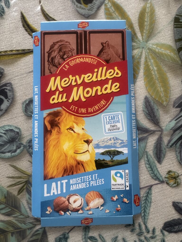 Dos de la carte