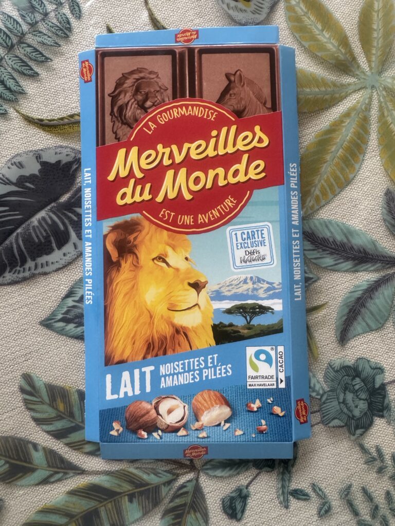 Dos de la carte