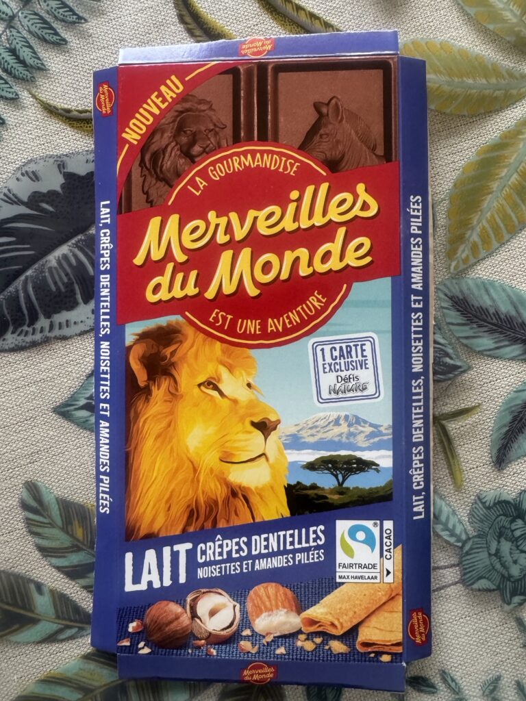 Dos de la carte