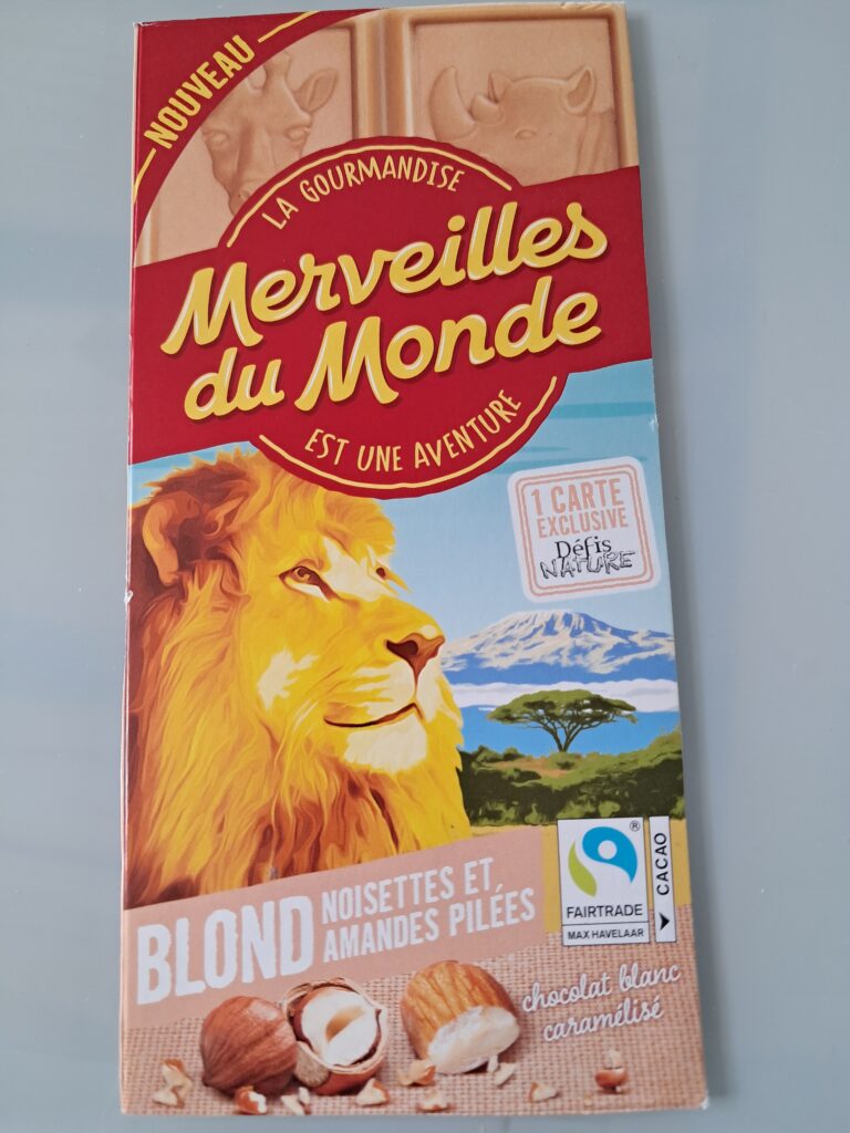 Dos de la carte