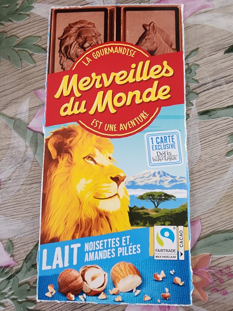 Dos de la carte