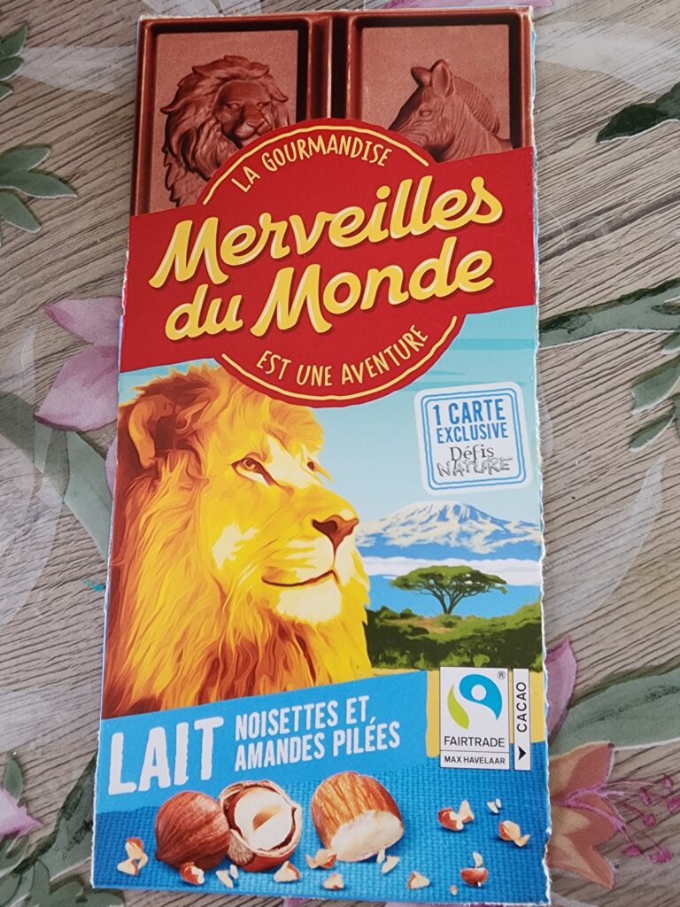 Dos de la carte