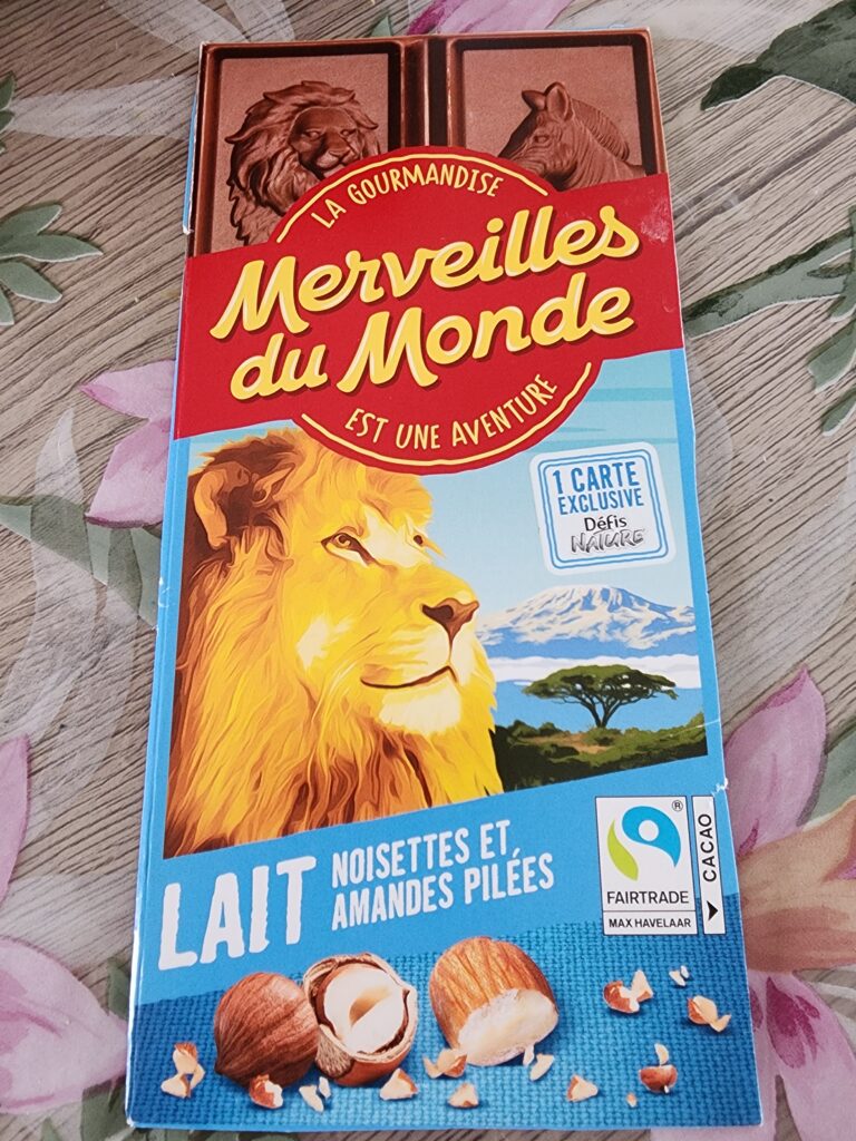 Dos de la carte