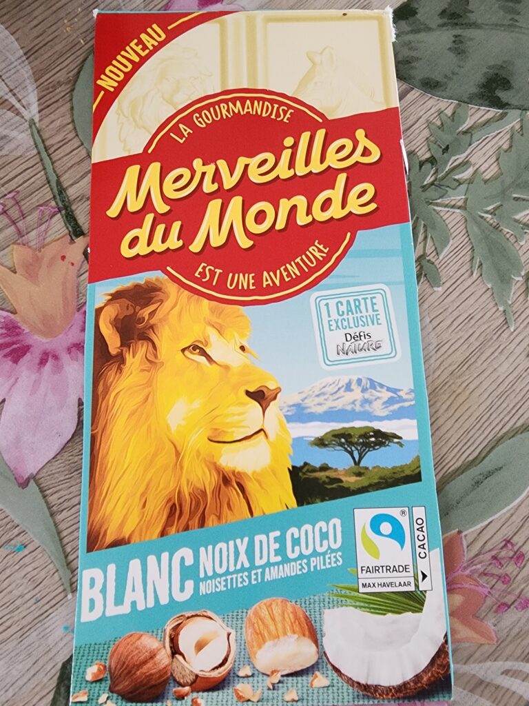 Dos de la carte