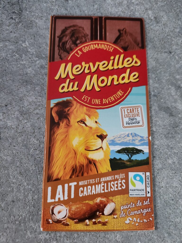 Dos de la carte