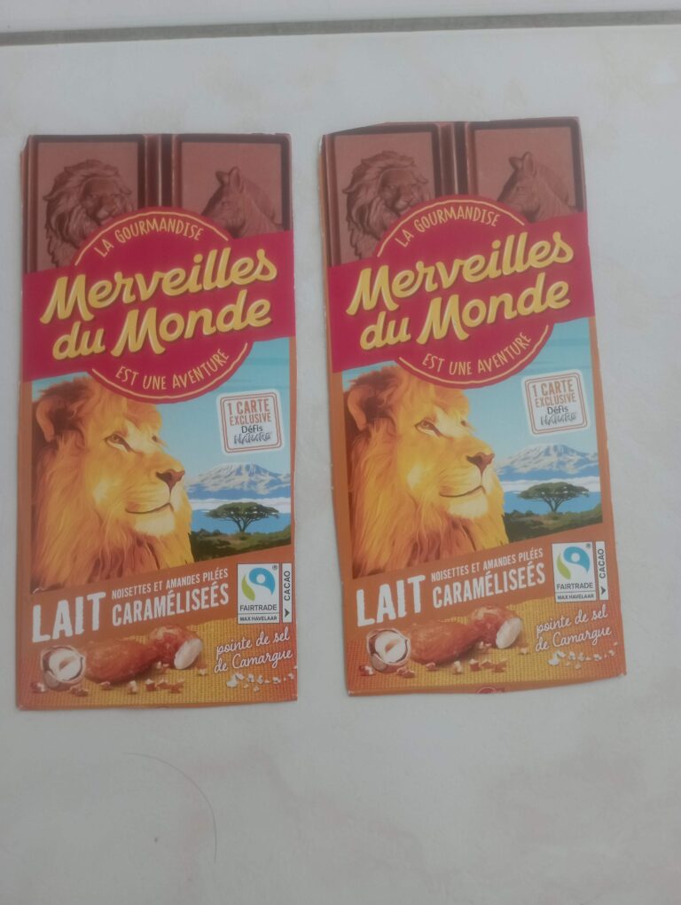 Dos de la carte
