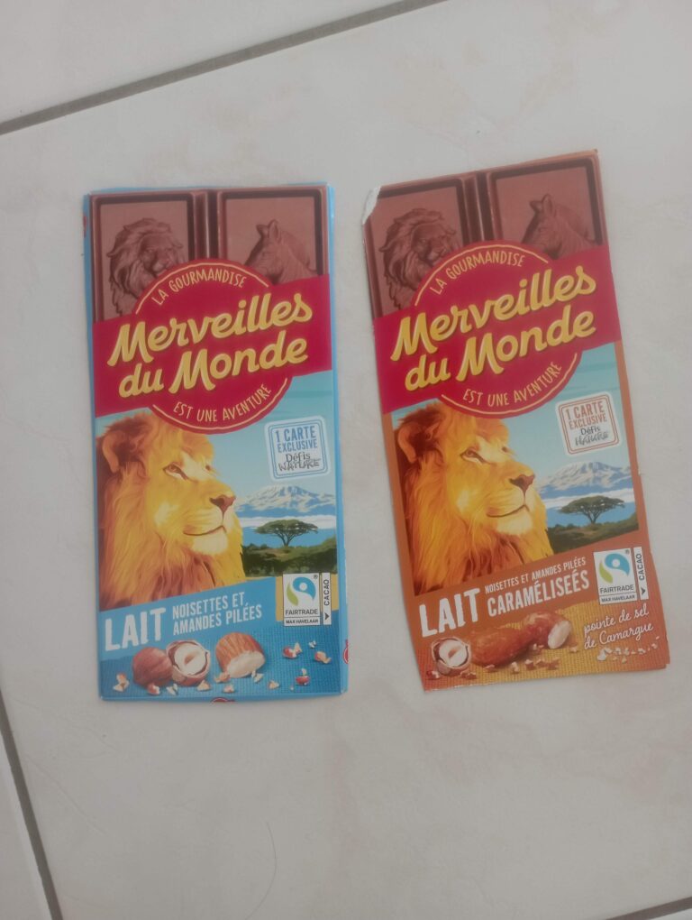 Dos de la carte