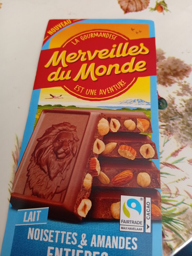 Dos de la carte
