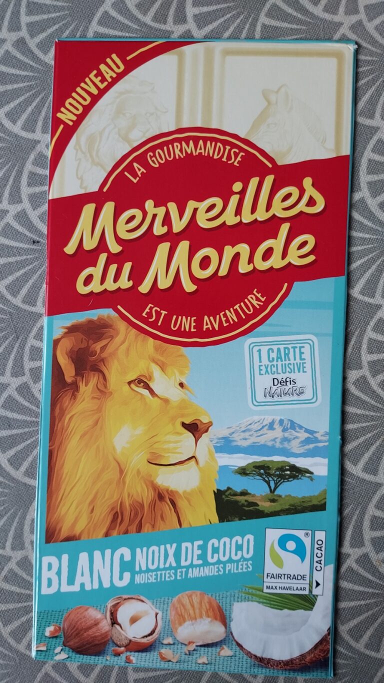 Dos de la carte