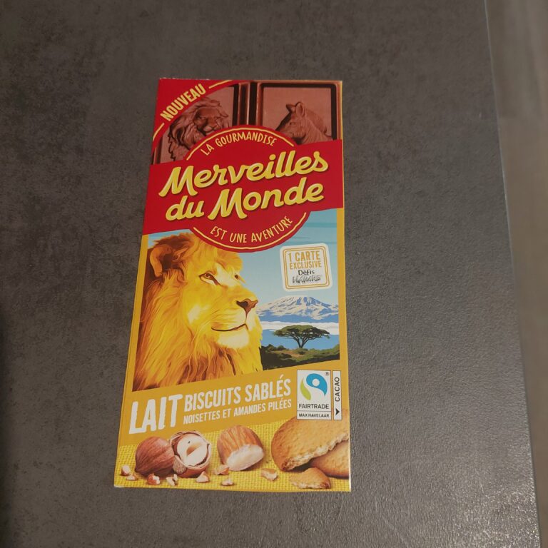 Dos de la carte