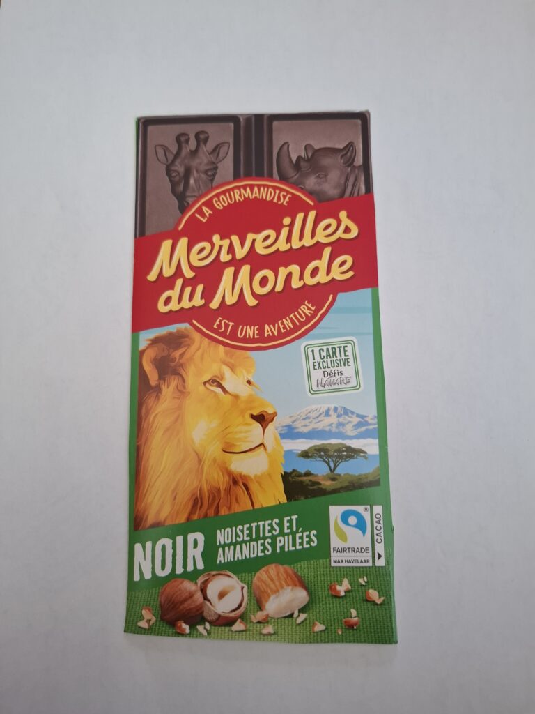 Dos de la carte