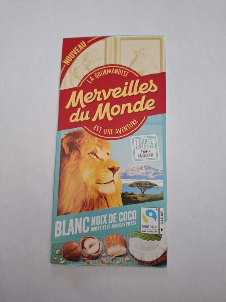 Dos de la carte