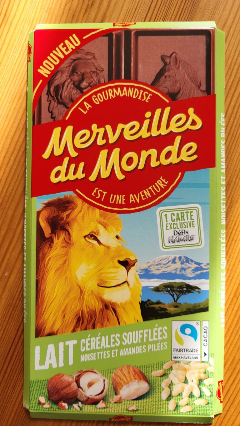 Dos de la carte