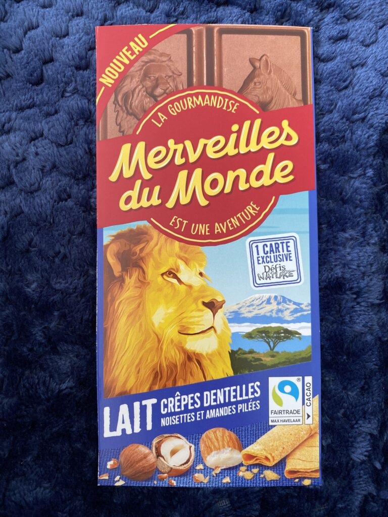 Dos de la carte
