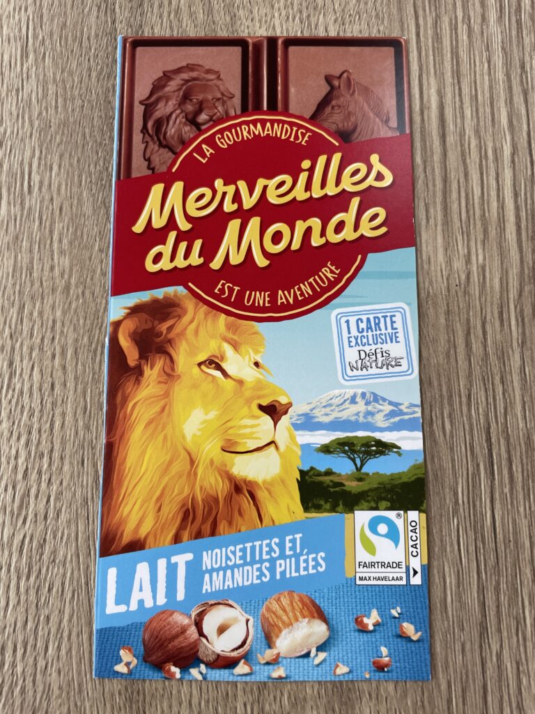 Dos de la carte
