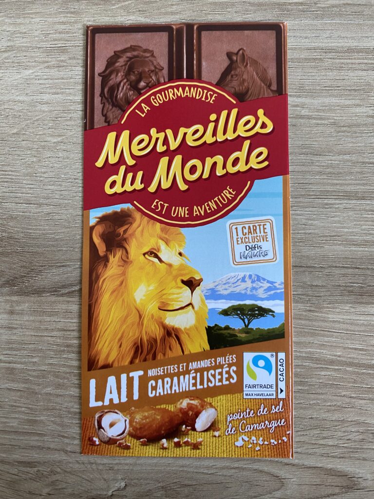 Dos de la carte