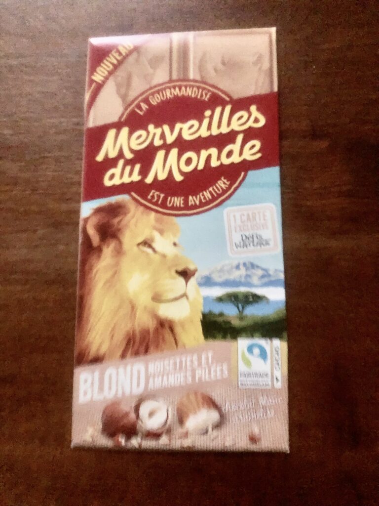 Dos de la carte