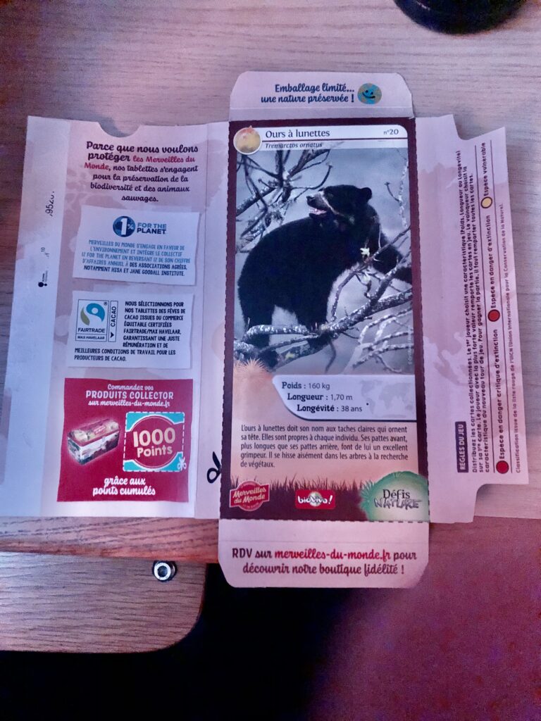 Face de la carte