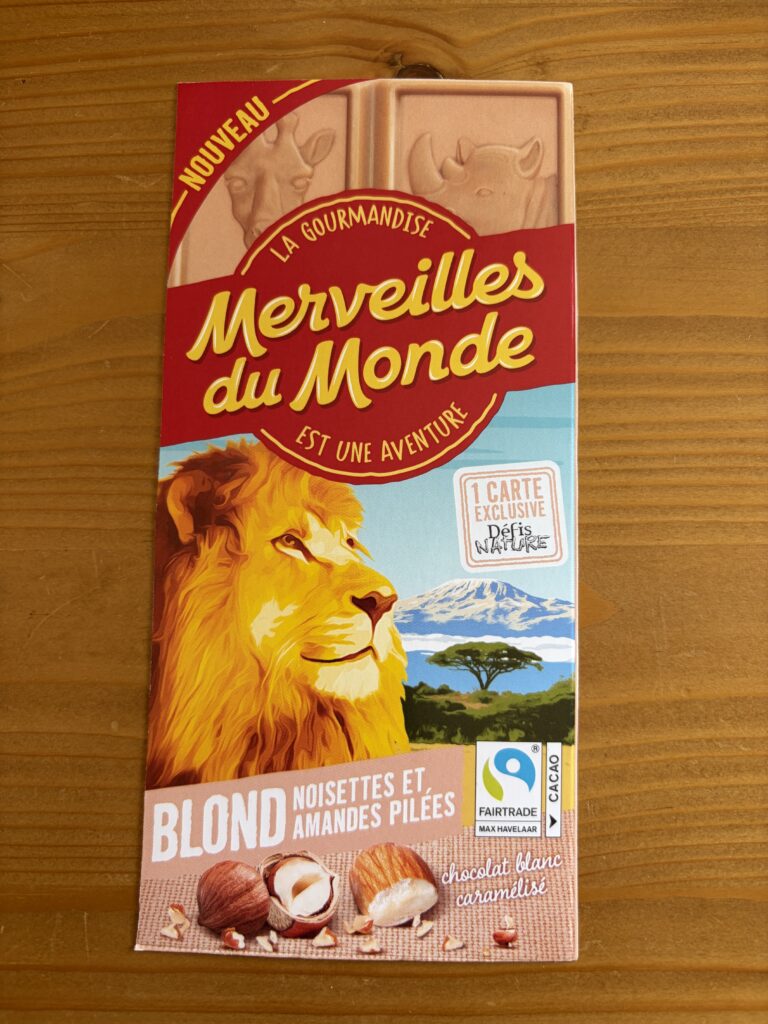 Dos de la carte