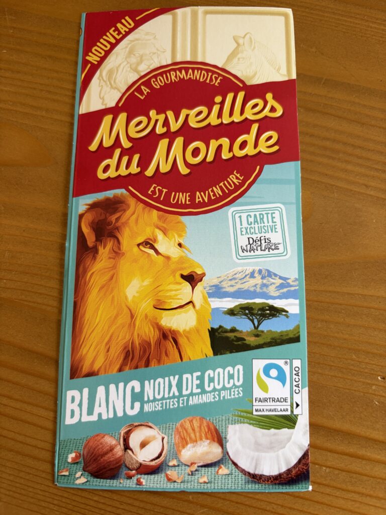 Dos de la carte