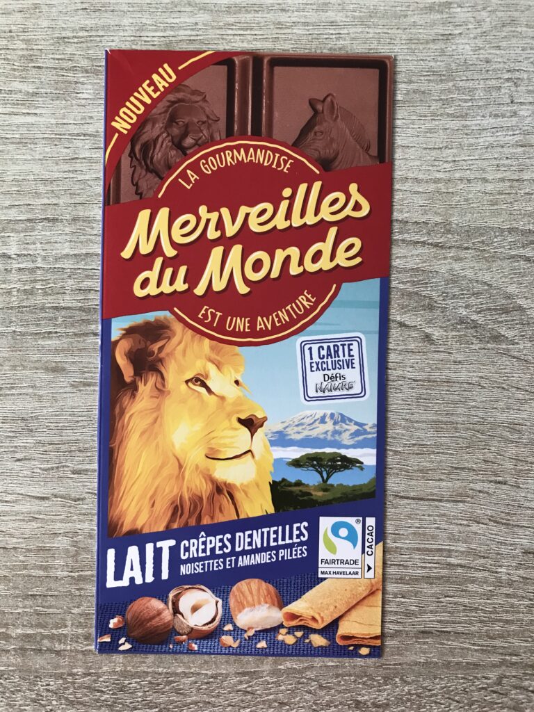 Dos de la carte