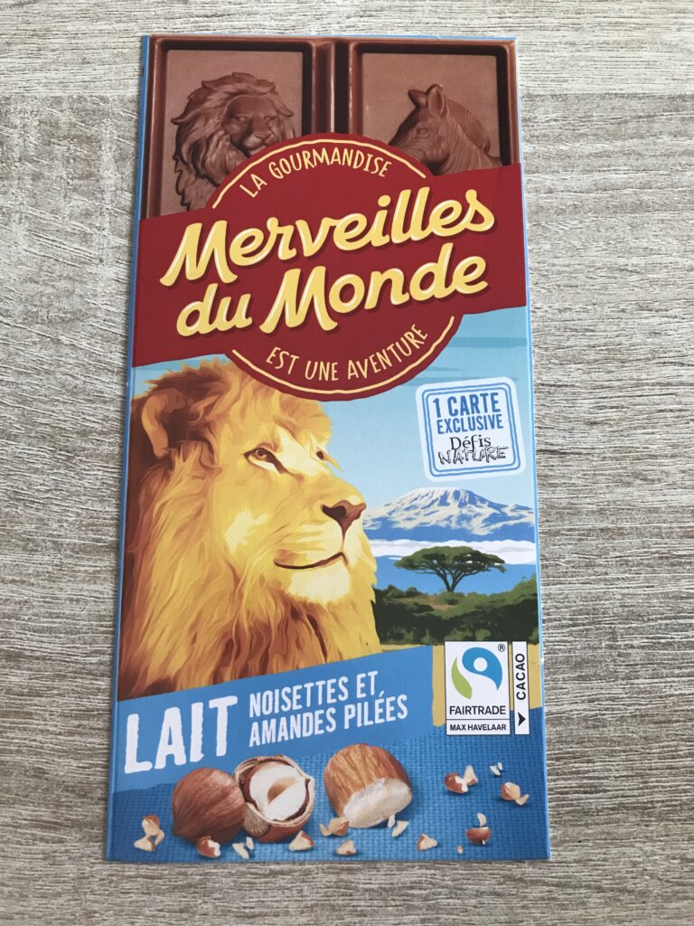 Dos de la carte
