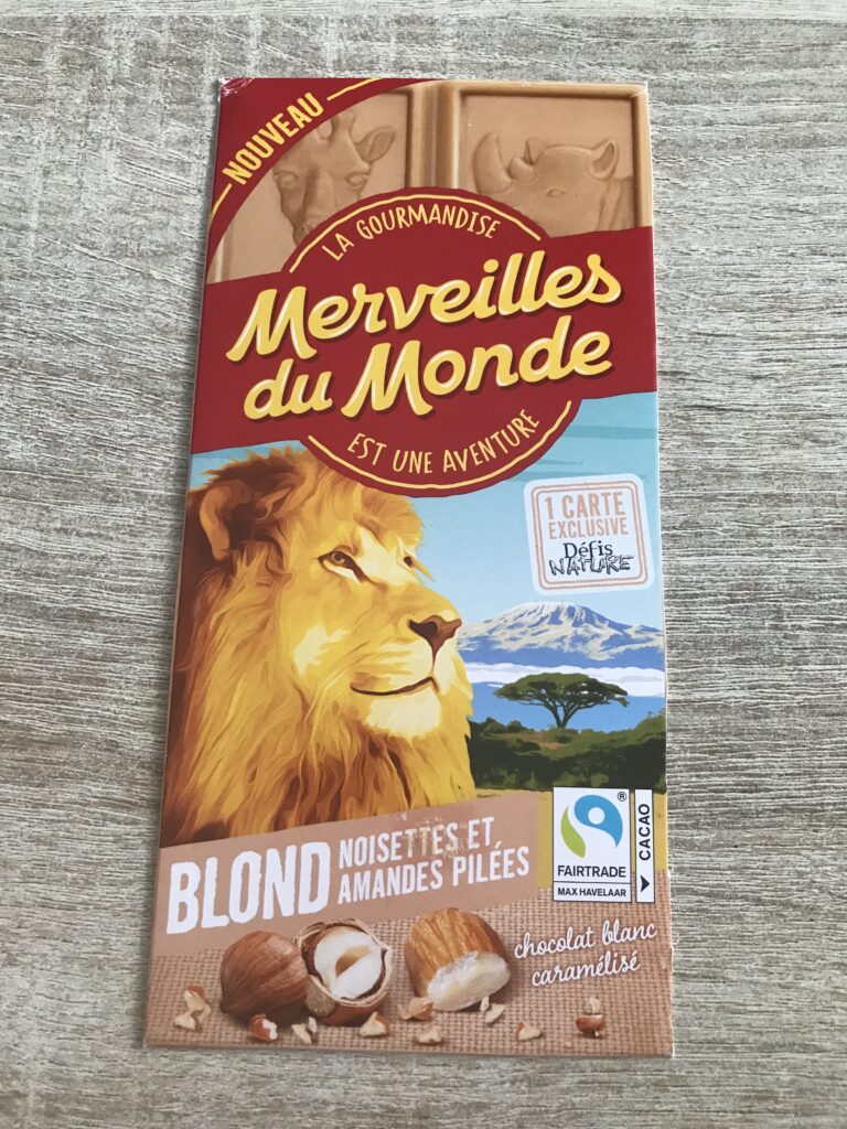 Dos de la carte