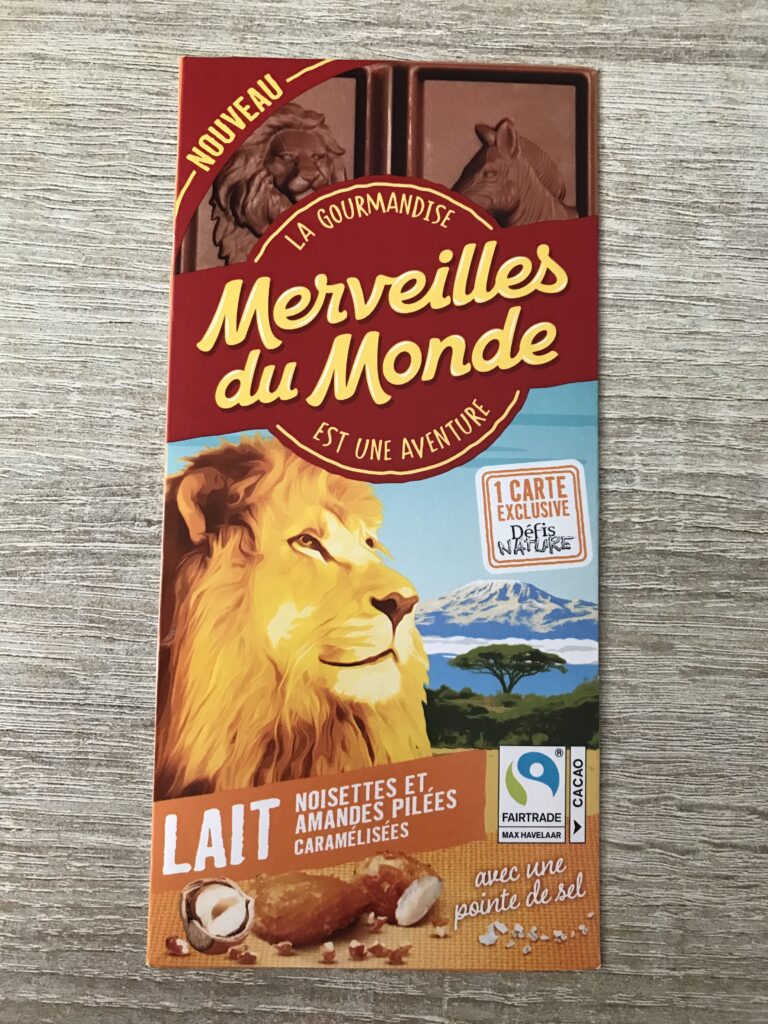 Dos de la carte