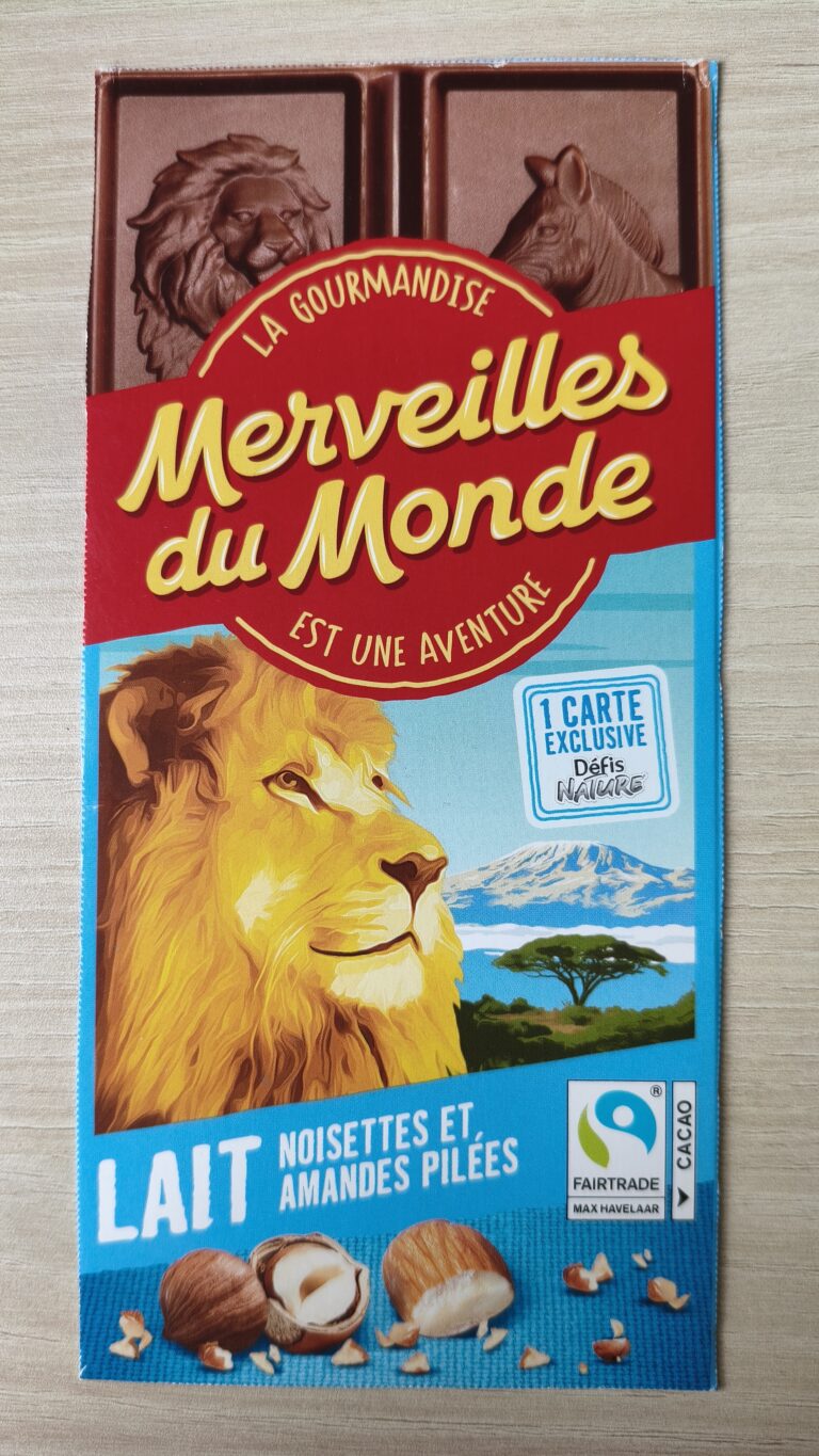 Dos de la carte