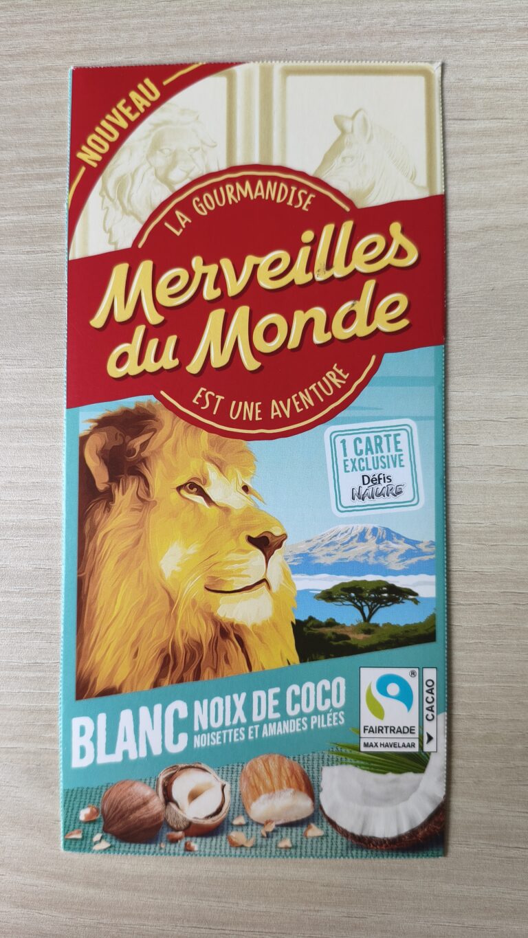 Dos de la carte