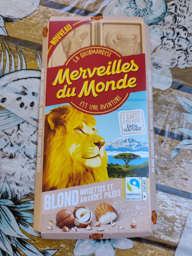 Dos de la carte
