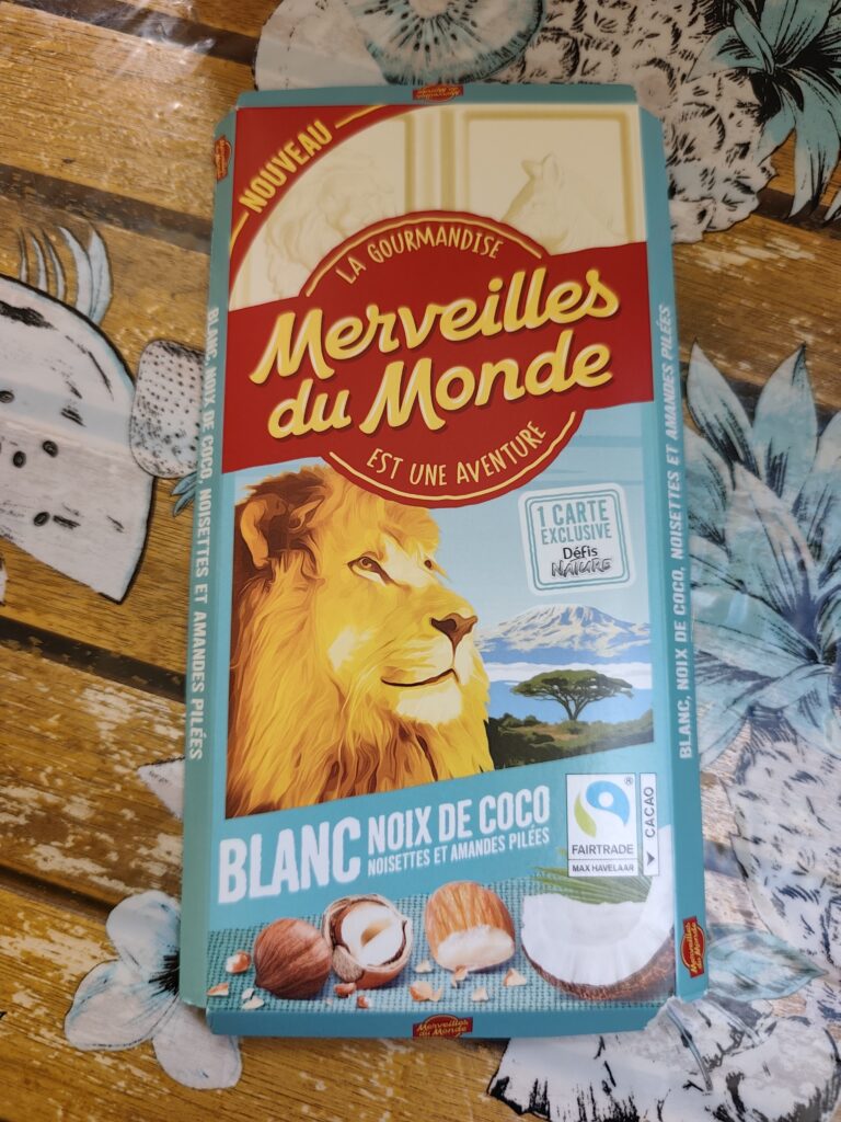 Dos de la carte